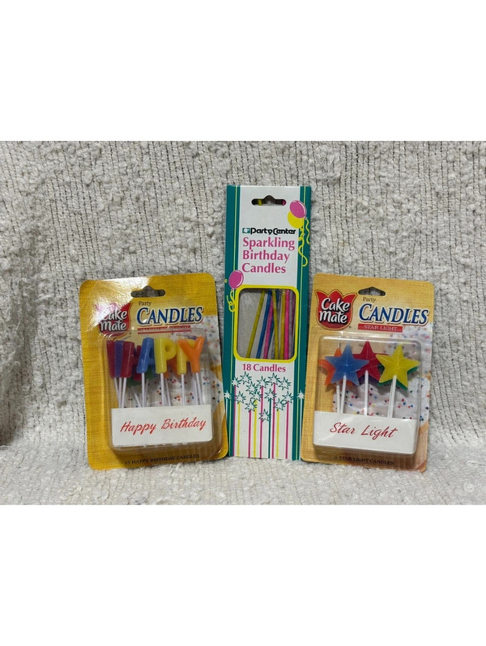Cake Mate Vintage Birthday candles